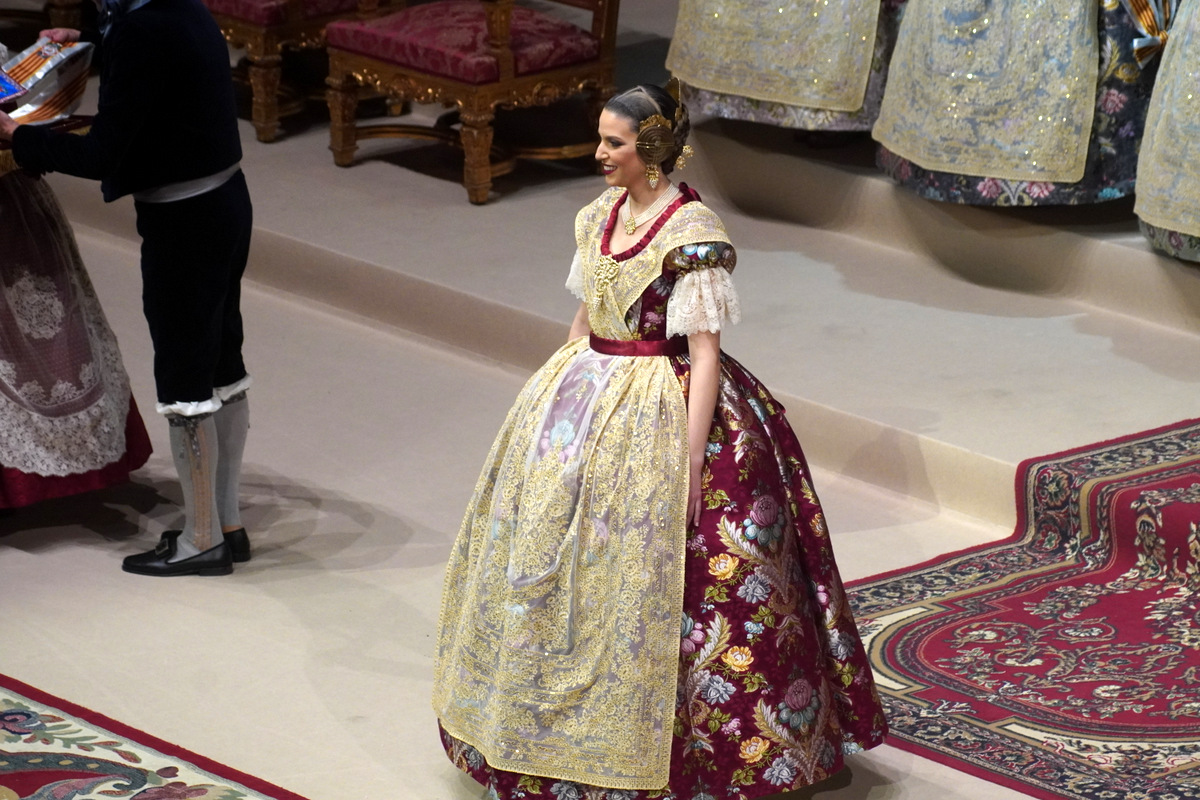 Exaltación de María Estela Arlandis como Fallera Mayor de Valencia 2024